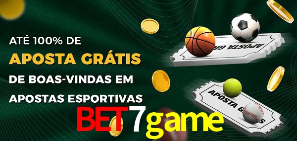 bet7game Ate 100% de Aposta Gratis